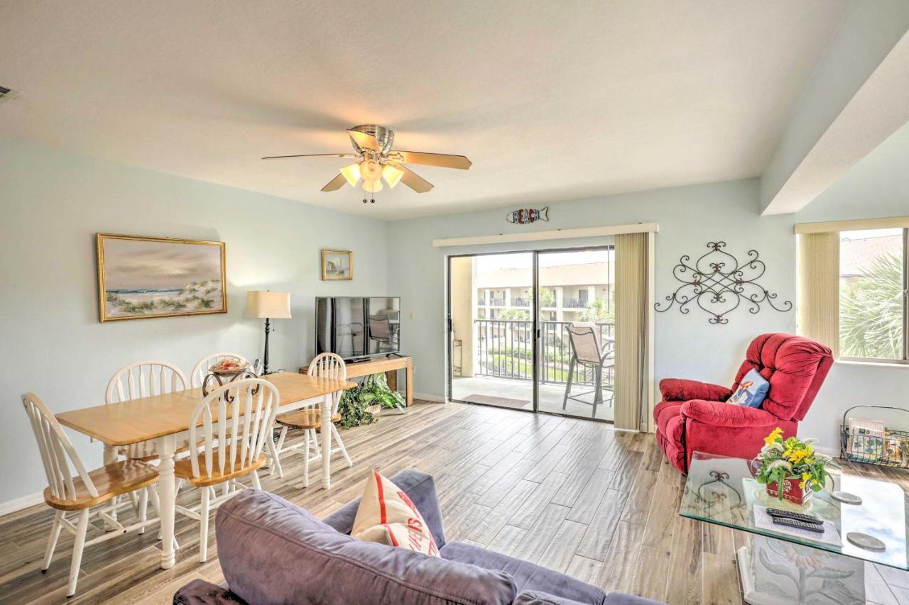Beachside St Augustine Resort Condo, 6 Mi To Dtwn! Coquina Gables Eksteriør billede